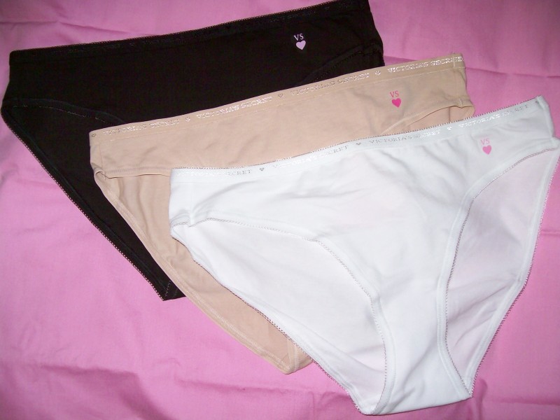 Details about   Vintage Victoria's Secret Signature Bikini COTTON Panty Size Large Choose Color