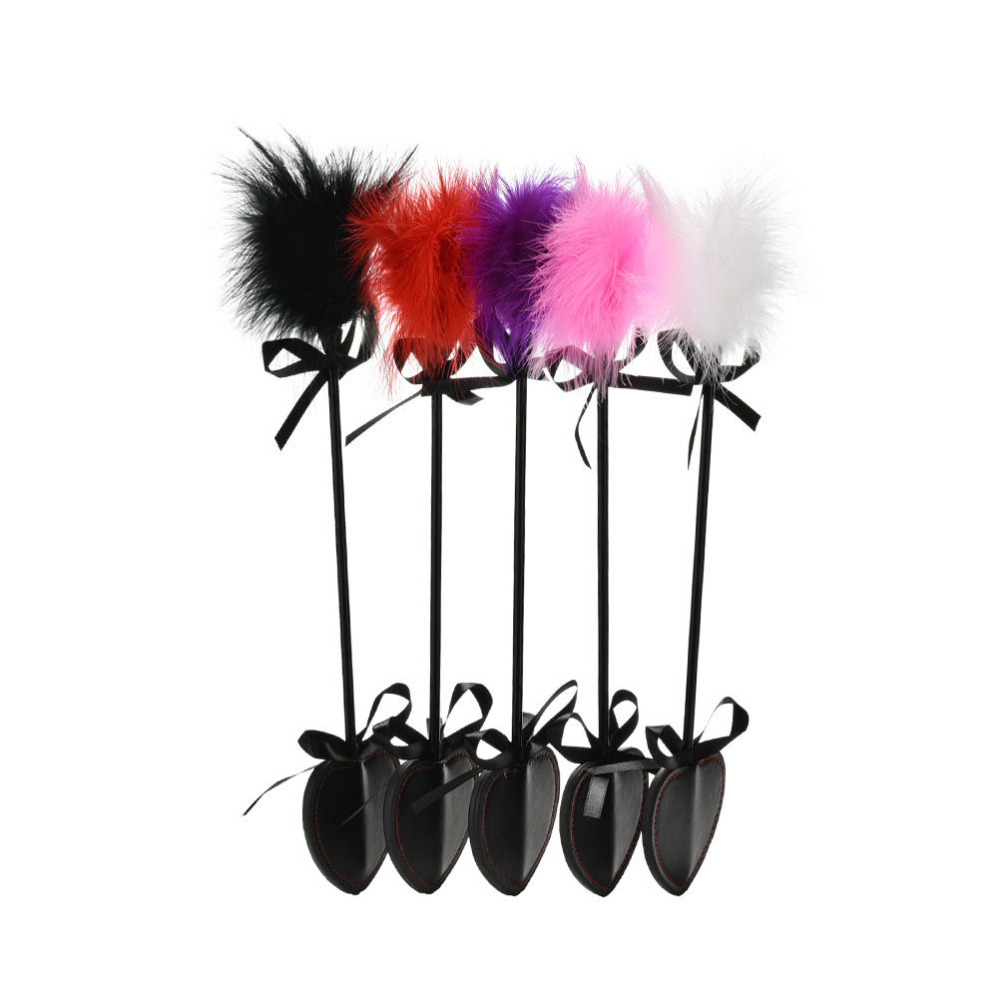 Tease Me Feather Tickler and Paddle colors