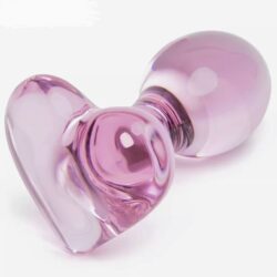 Heart-Crystal-Pink-Glass-Anal-Plug
