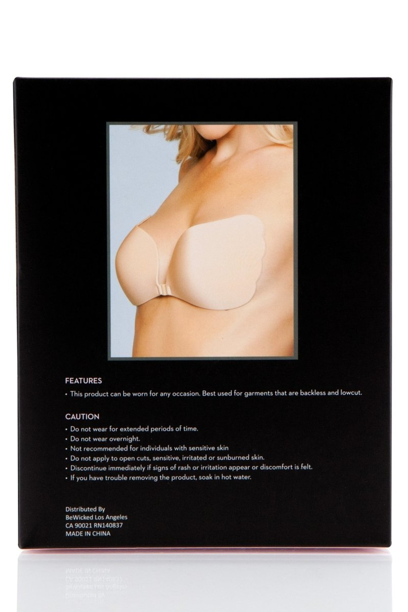 Fashion Fomrs Women's Bra adhesive Maximum Cleavage Backless Strapless size  C