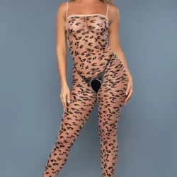 2154 Luscious Leopard Bodystocking