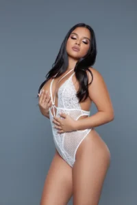 2267 Elise bodysuit White side