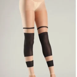 BW718-layered-strips-footless-pantyhose