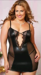 Seven ’til Midnight Plus Size Quicktime Babydoll Set