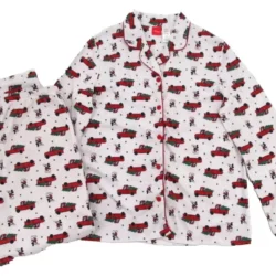 Disney-Mickey-Mouse-Christmas-Flannel-Pajama-set