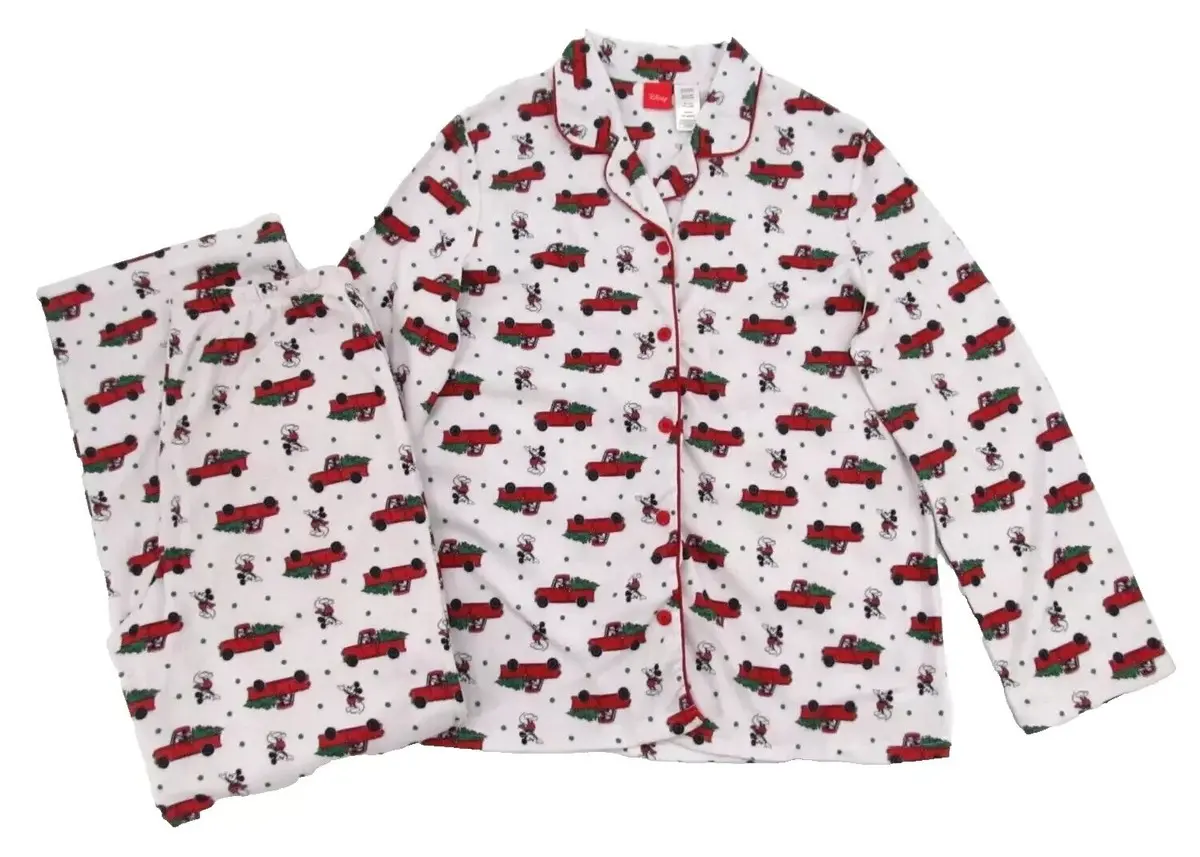 Disney-Mickey-Mouse-Christmas-Flannel-Pajama-set