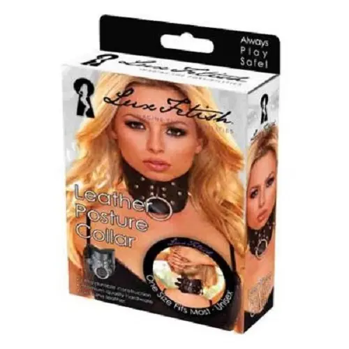 Lux Fetish Posture Collar lf1669