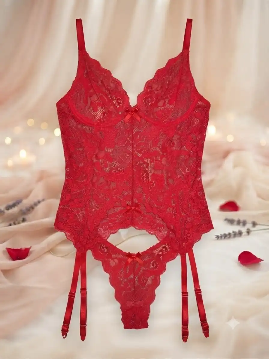 Jackie Lace Merrywidow Red e2